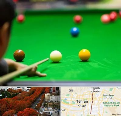 باشگاه اسنوکور در ولیعصر