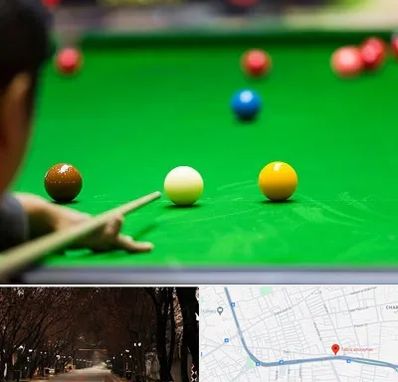 باشگاه اسنوکور در ابوریحان تبریز