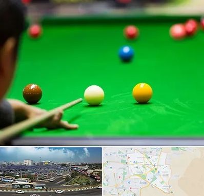 باشگاه اسنوکور در منطقه 15 تهران