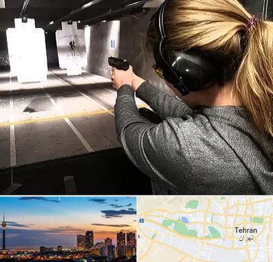 باشگاه تیراندازی در غرب تهران 