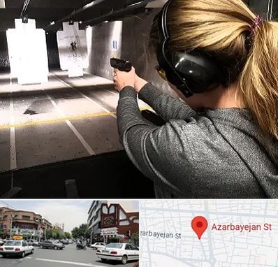 باشگاه تیراندازی در خیابان آذربایجان