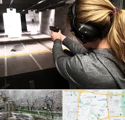 باشگاه تیراندازی در باغ فیض