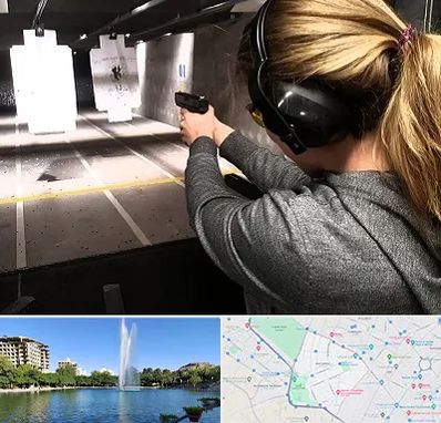 باشگاه تیراندازی در کوهسنگی مشهد