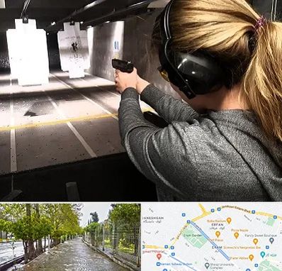 باشگاه تیراندازی در خیابان ارم شیراز