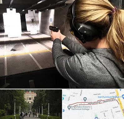 باشگاه تیراندازی در بلوار معلم رشت