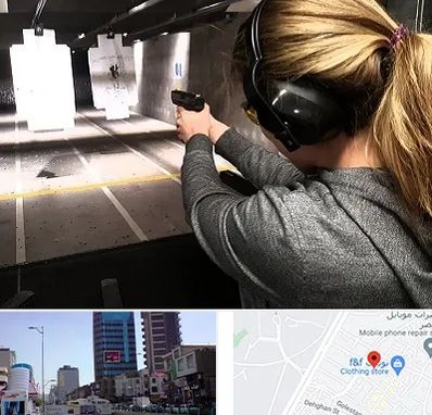 باشگاه تیراندازی در چهارراه طالقانی کرج