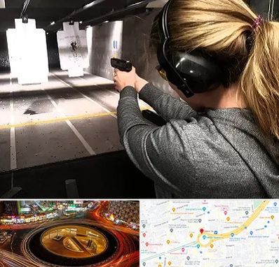 باشگاه تیراندازی در میدان ولیعصر