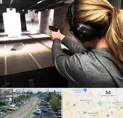 باشگاه تیراندازی در جنوب تهران