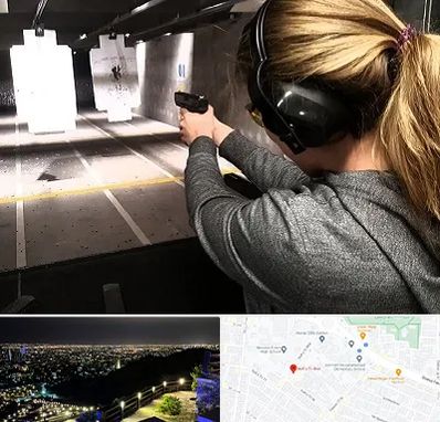 باشگاه تیراندازی در هفت تیر مشهد