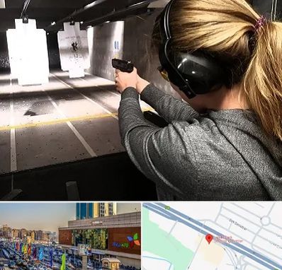 باشگاه تیراندازی در لاله پارک تبریز