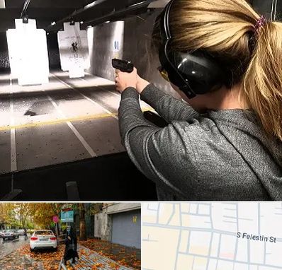 باشگاه تیراندازی در خیابان فلسطین