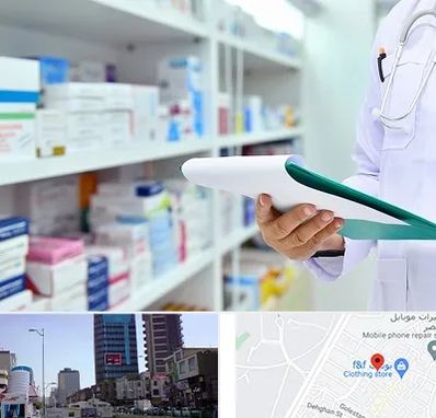 داروخانه در چهارراه طالقانی کرج