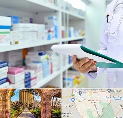 داروخانه در شهر ری