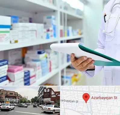 داروخانه در خیابان آذربایجان