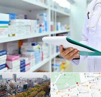 داروخانه در بلوار کشاورز