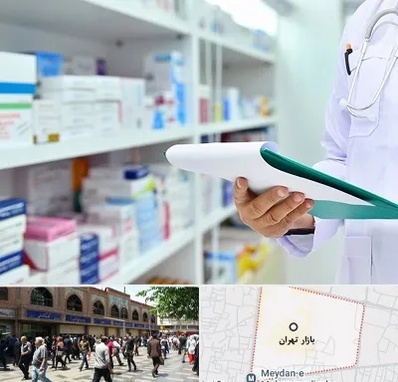 داروخانه در بازار تهران