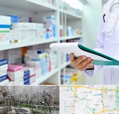 داروخانه در باغ فیض