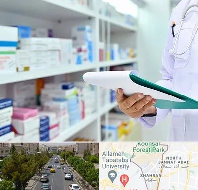 داروخانه در شهران 