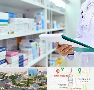 داروخانه در ونک 