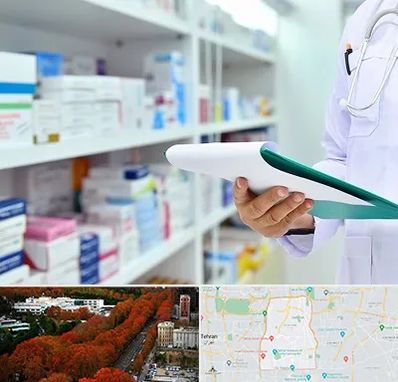 داروخانه در منطقه 6 تهران