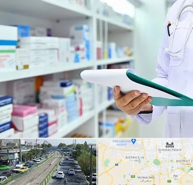 داروخانه در جنوب تهران