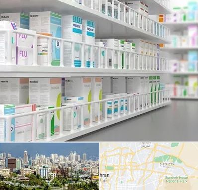 داروخانه شبانه روزی در شرق تهران 