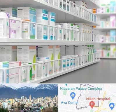 داروخانه شبانه روزی در آجودانیه
