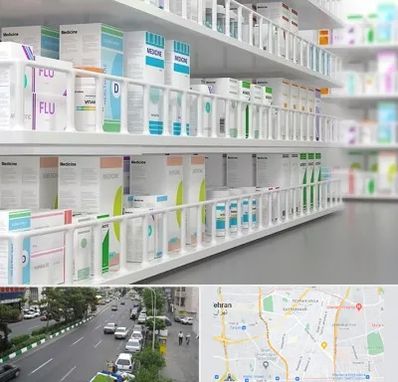 داروخانه شبانه روزی در ستارخان 