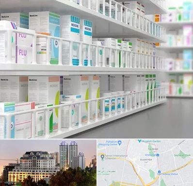 داروخانه شبانه روزی در فرشته 