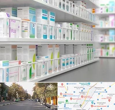 داروخانه شبانه روزی در شریعتی