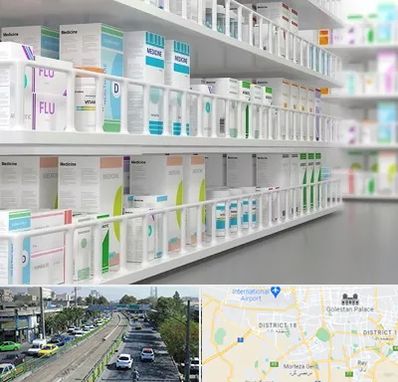 داروخانه شبانه روزی در جنوب تهران