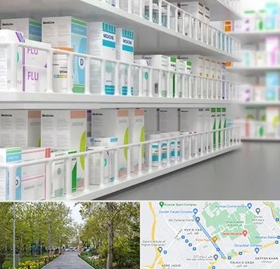 داروخانه شبانه روزی در قدوسی غربی شیراز