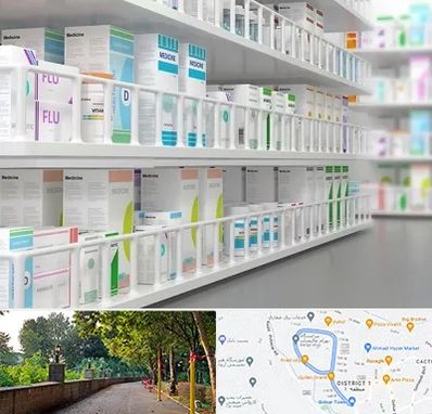 داروخانه شبانه روزی در بلوار گیلان رشت