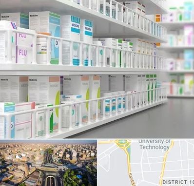 داروخانه شبانه روزی در استاد معین 