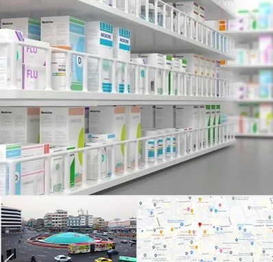 داروخانه شبانه روزی در میدان انقلاب