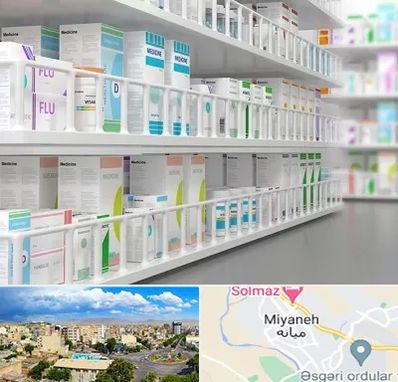 داروخانه شبانه روزی در میانه