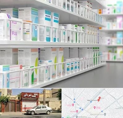 داروخانه شبانه روزی در باجک قم