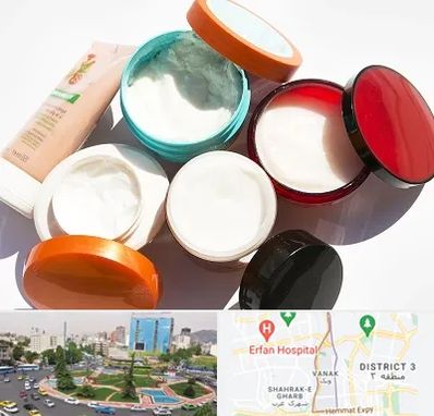 داروخانه پوست و مو در ونک 