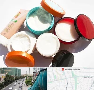 داروخانه پوست و مو در بلوار فرحزادی