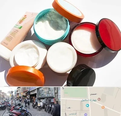 داروخانه پوست و مو در چهارراه استانبول