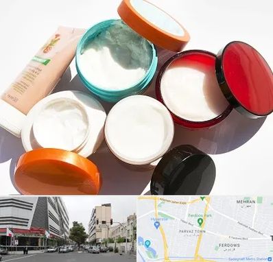 داروخانه پوست و مو در بلوار فردوس 