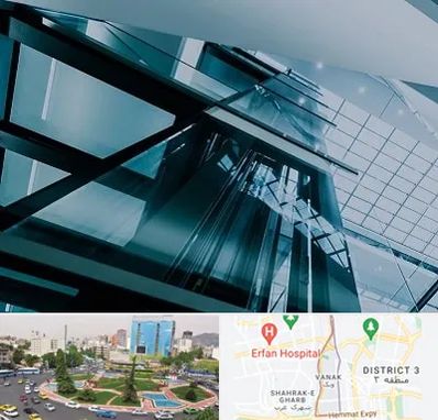 شرکت آسانسور در ونک