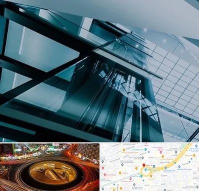 شرکت آسانسور در میدان ولیعصر