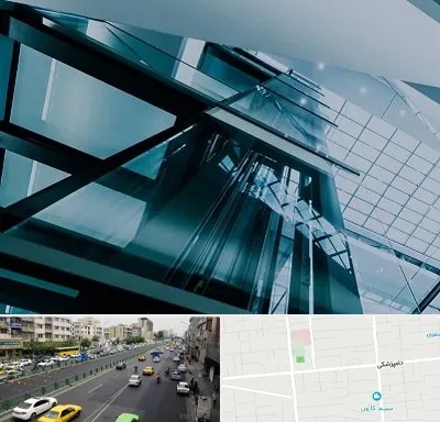 شرکت آسانسور در خیابان دامپزشکی
