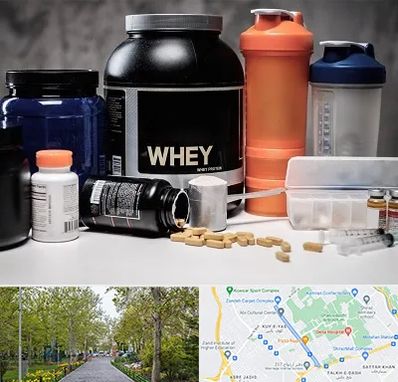فروشگاه مکمل بدنسازی در قدوسی غربی شیراز