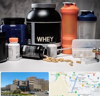 فروشگاه مکمل بدنسازی در صیاد شیرازی مشهد