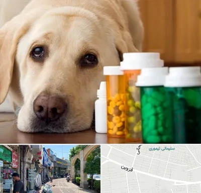 داروخانه دامپزشکی در خیابان قزوین