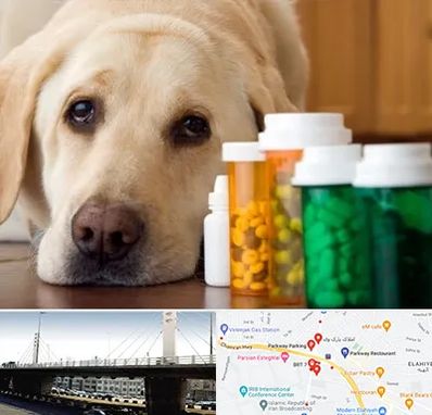 داروخانه دامپزشکی در پارک وی