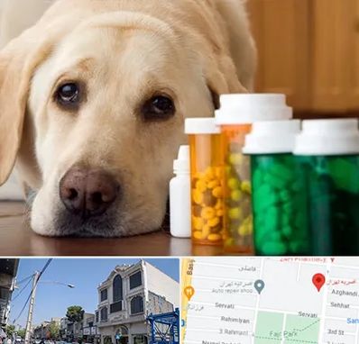 داروخانه دامپزشکی در افسریه