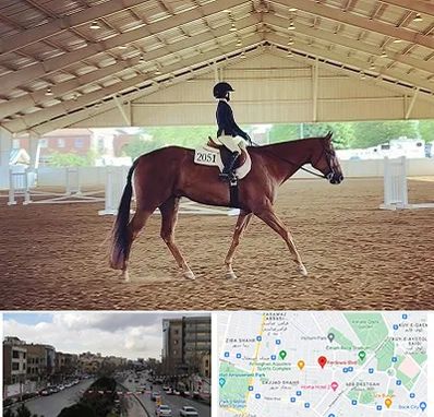 باشگاه سوارکاری در بلوار فردوسی مشهد